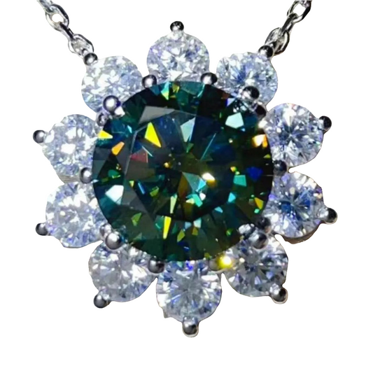 Aurora Bloom Pendant Necklace